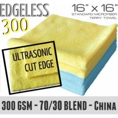 Edgeless 300 Jaune 40x40cm - The Rag Company